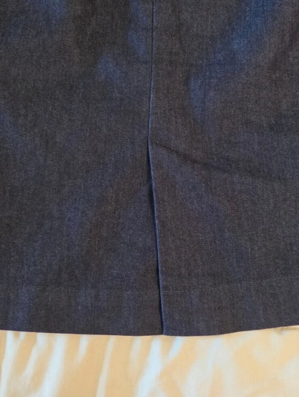 Merona Stretch Dark Denim Pencil Skirt Size 14